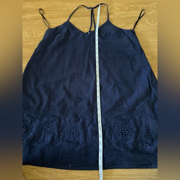 Loveriche Navy Blue Spaghetti Strap Dress, size L - Picture 7 of 9